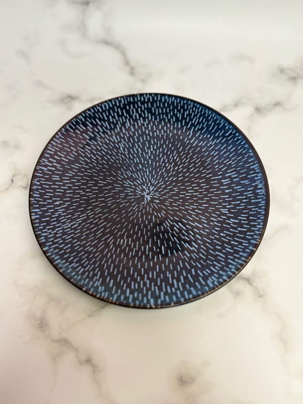 465默认微瑕陶瓷盘子繁星西餐盘菜盘餐具家用8.6英寸22cm
