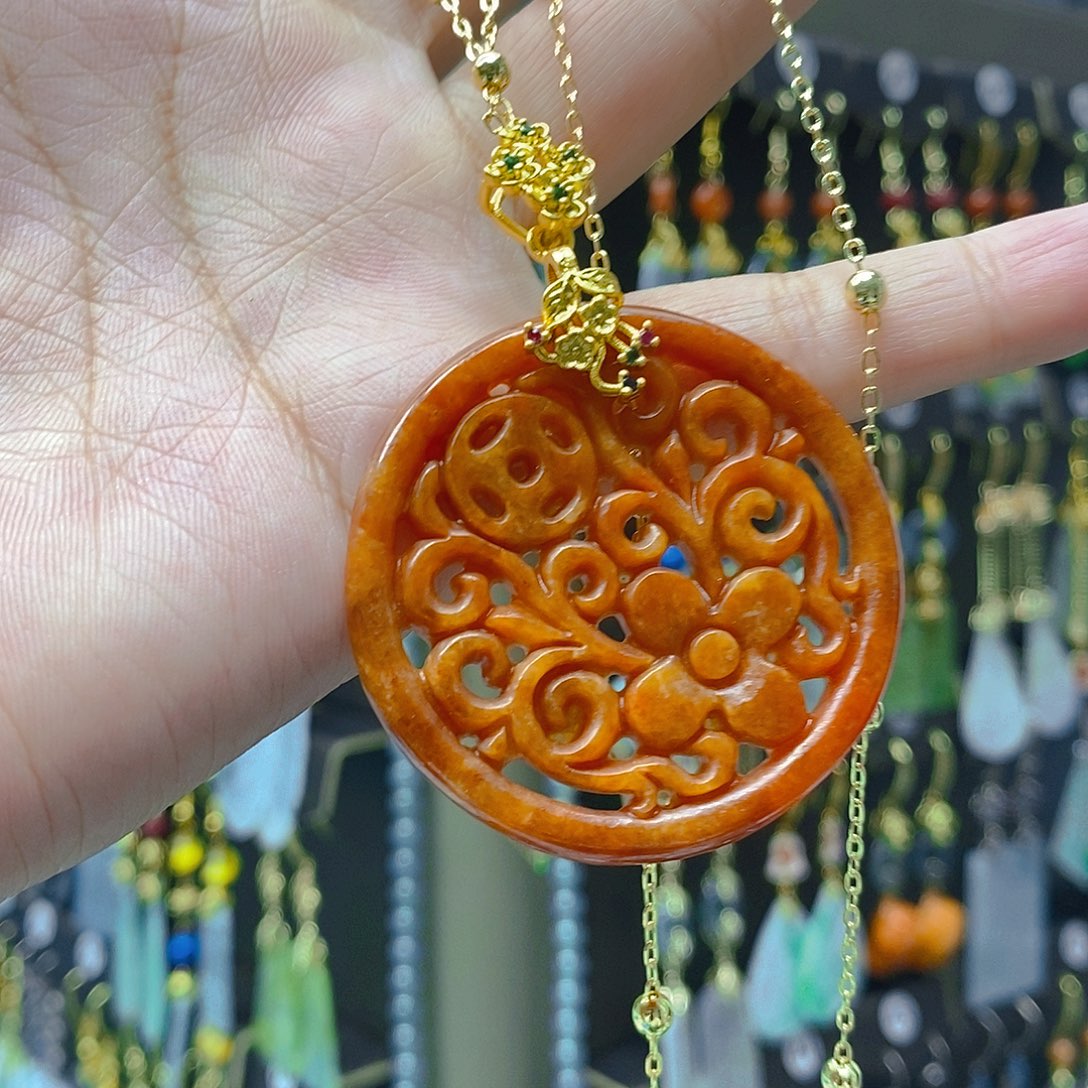 未镶嵌翡翠耳饰翡翠