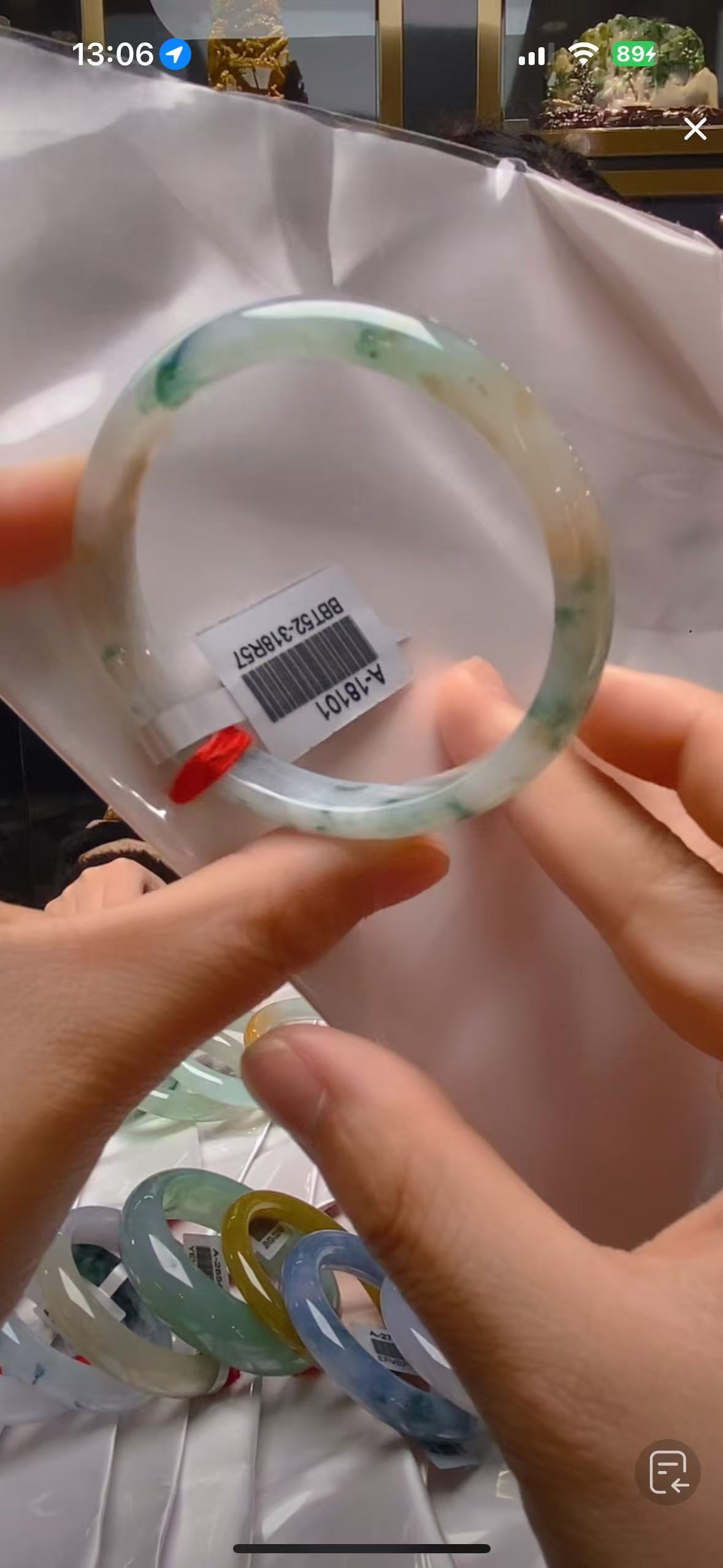 天然翡翠A货手镯