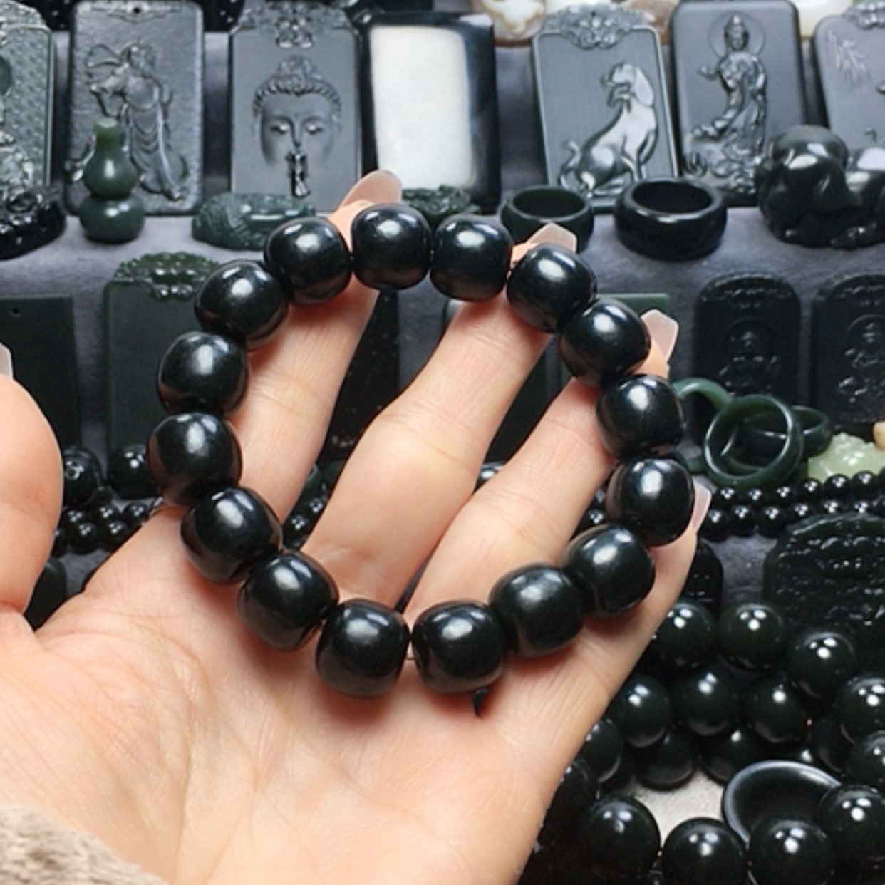 【闪购商品】和田玉手串未镶嵌