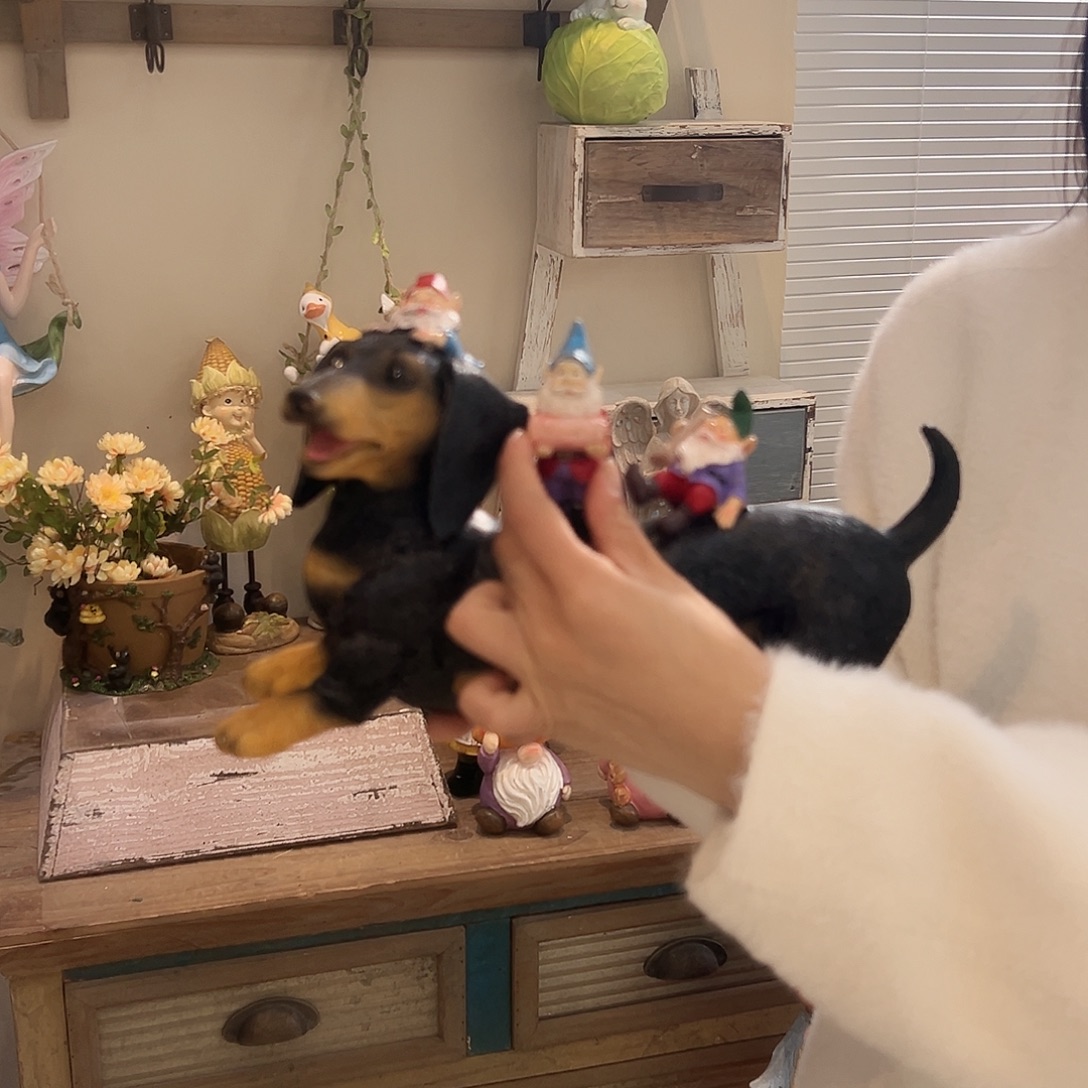 花园摆件红红火火