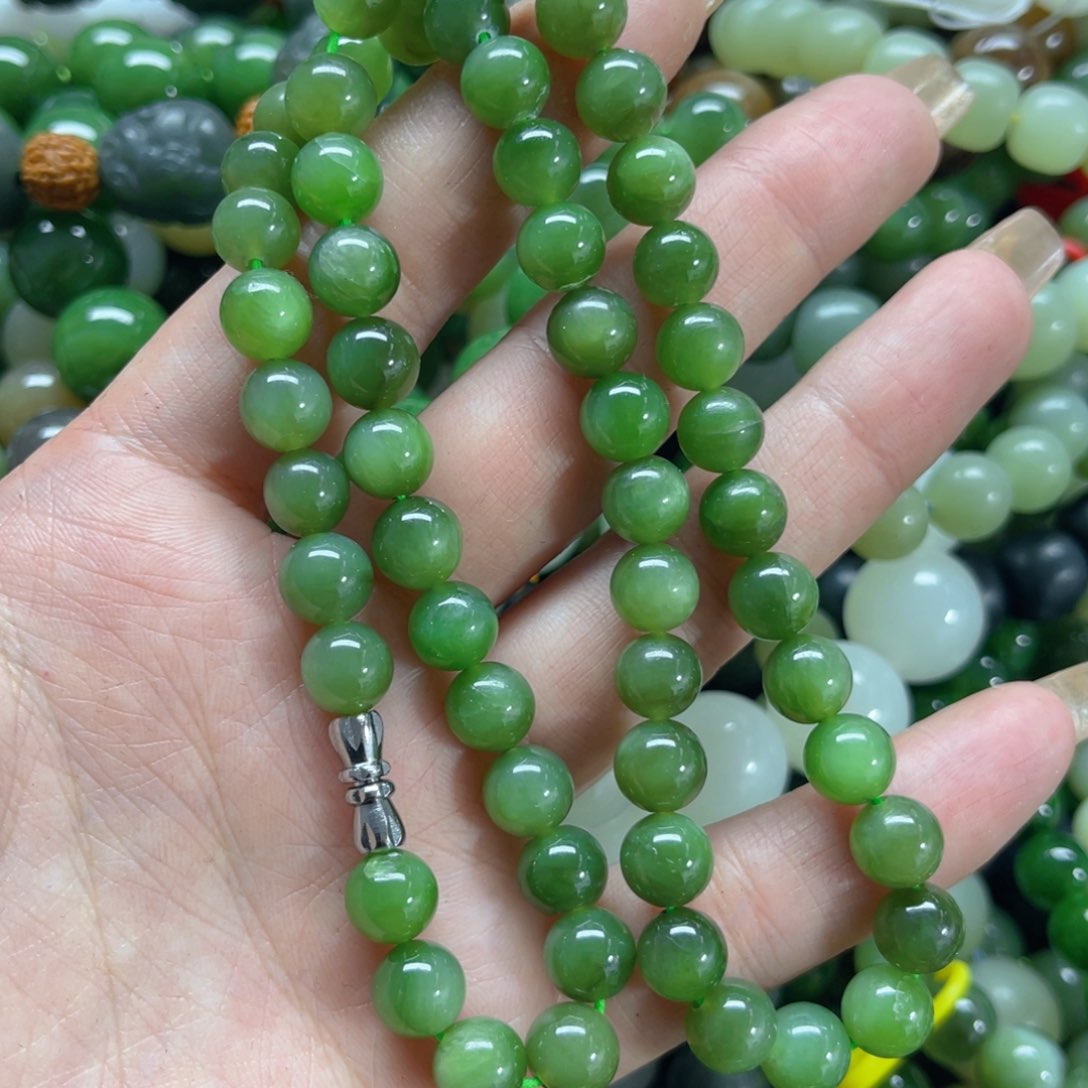 和田玉手链未镶嵌