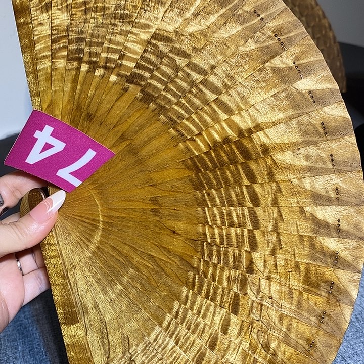 荣***林金丝楠金丝楠木扇子