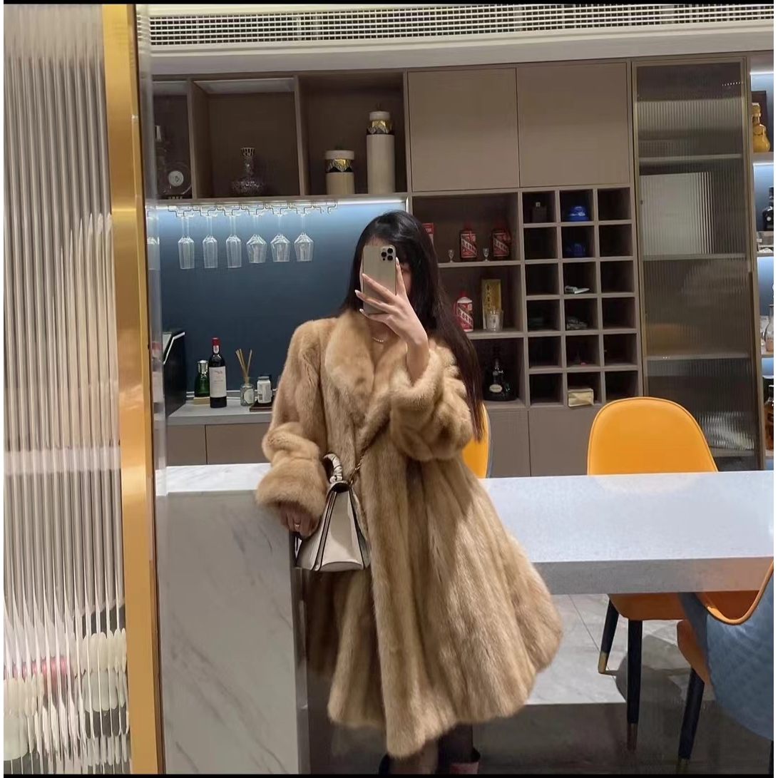 5580~9980冬季  女士时尚 水貂皮草外套衣专属链接（请勿私拍）