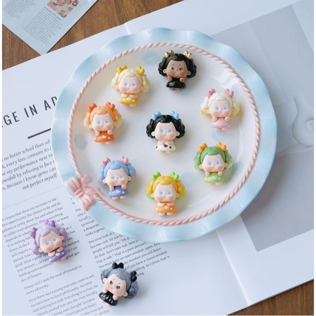 JoJoy啾啾伊蘑菇蘑菇系列盲盒潮玩萌粒可爱盲袋手办