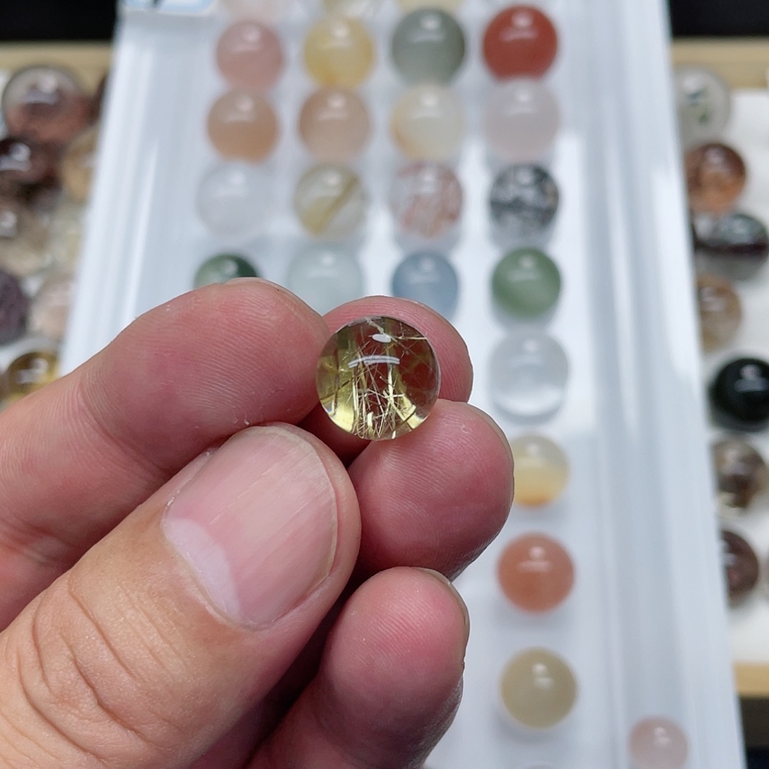 水晶珠宝半成品未镶嵌