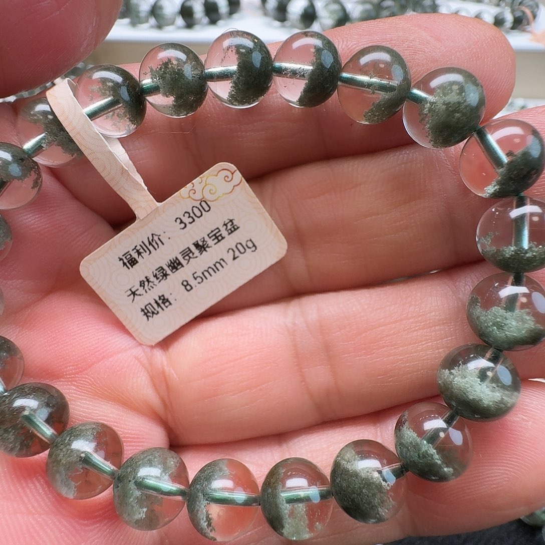 水晶手链未镶嵌天然