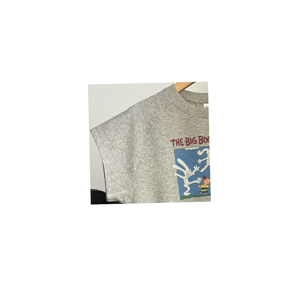 【疯狂兔子】夏女舒适宽松插肩短袖T恤