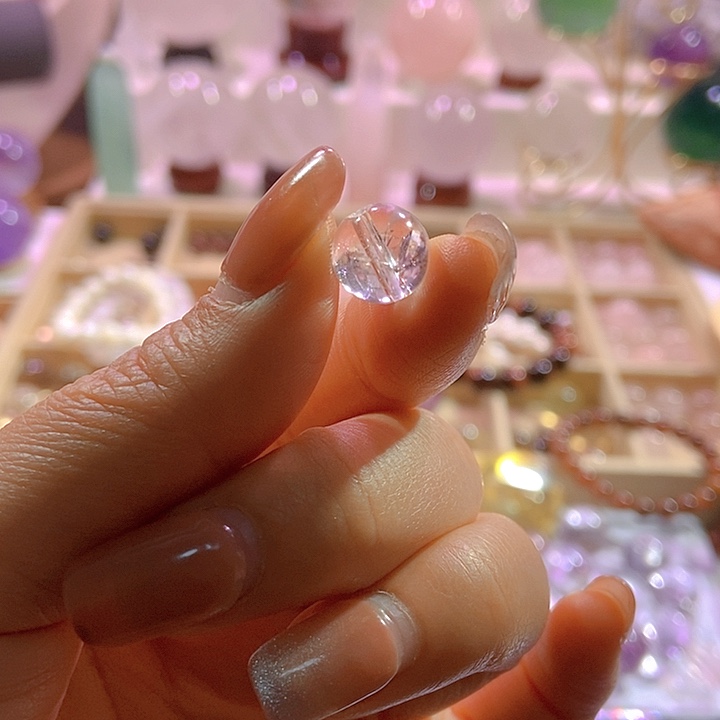 水晶珠宝半成品未镶嵌A***n不退不换