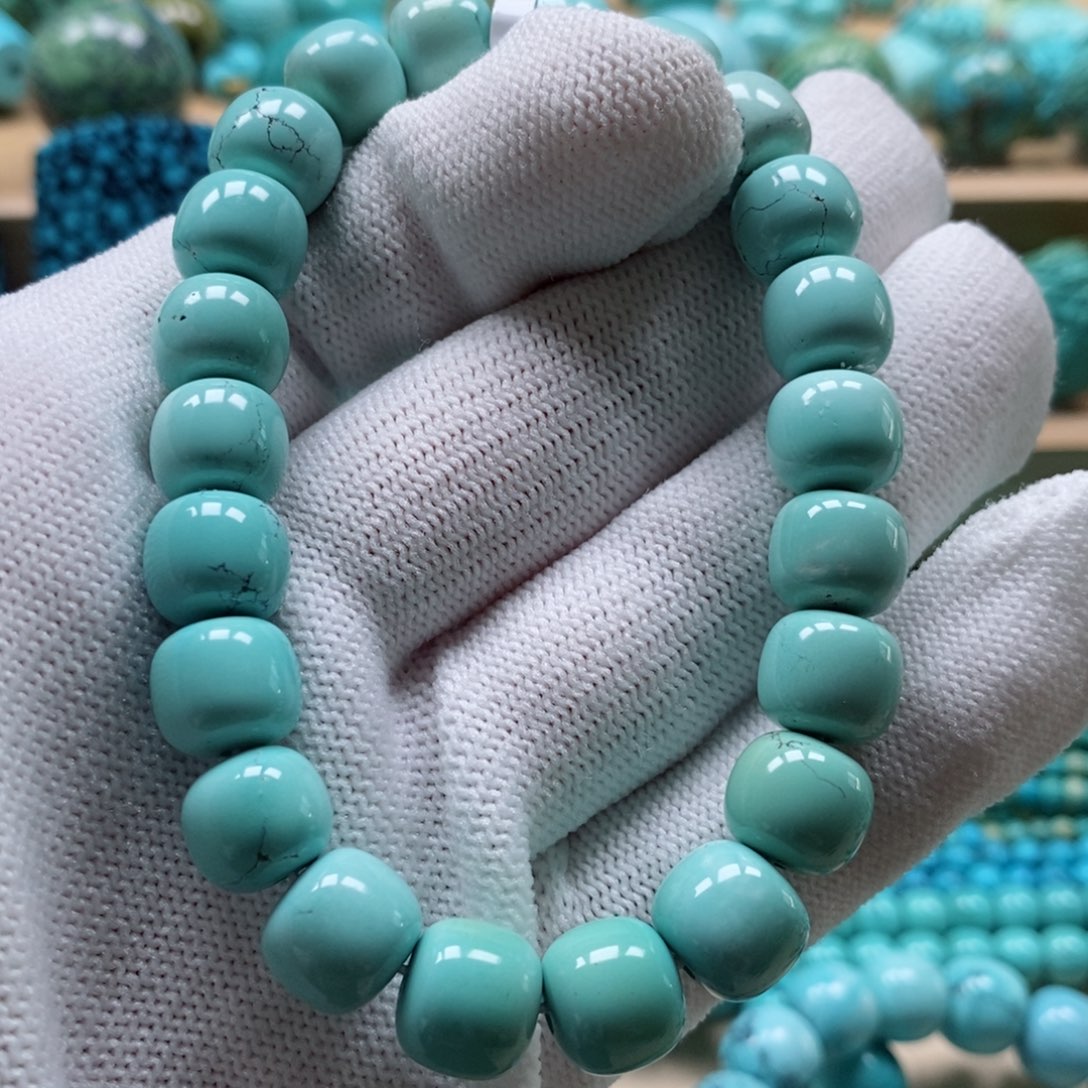 【闪购商品】绿松石珠宝奇石未镶嵌田*文