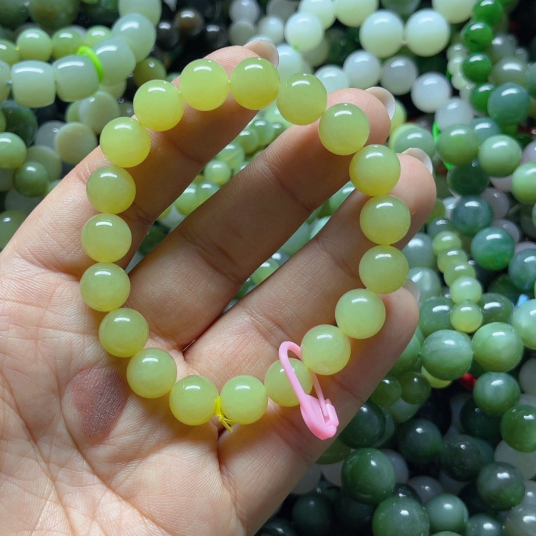 未镶嵌和田玉手链