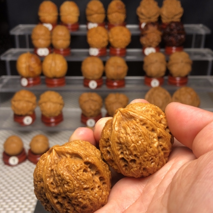 把件文玩核桃12高山流水