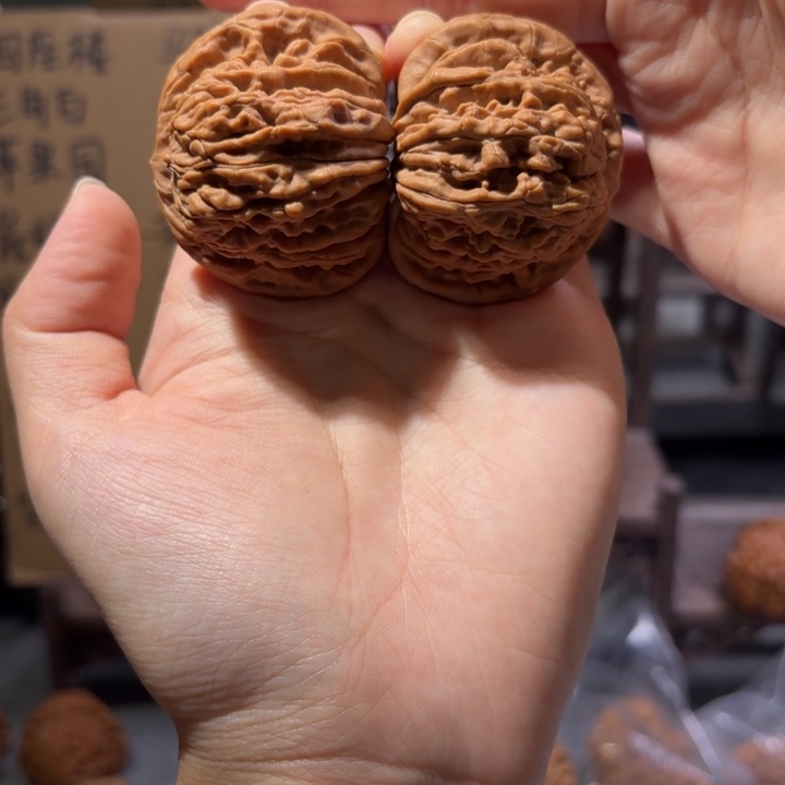 桃核吊坠46四座楼46g