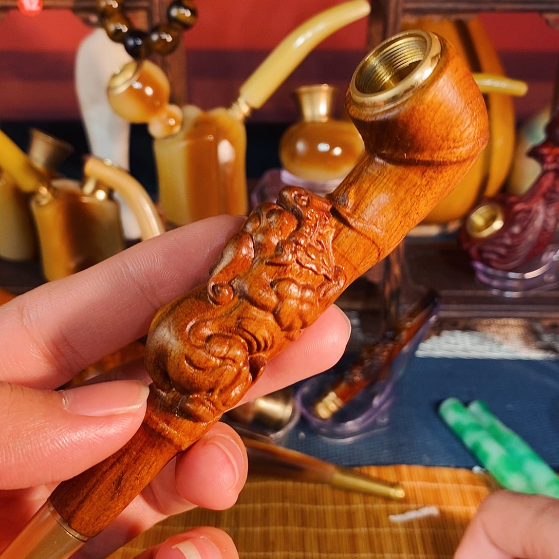 手工制作牛角粗中细