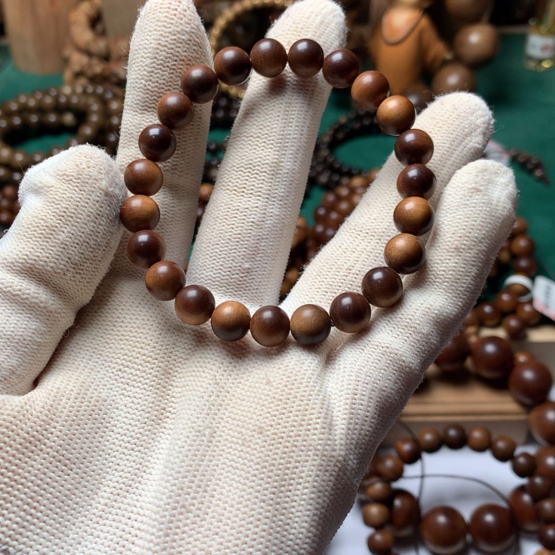 檀香木手串/手链淇*子老山檀香0.8