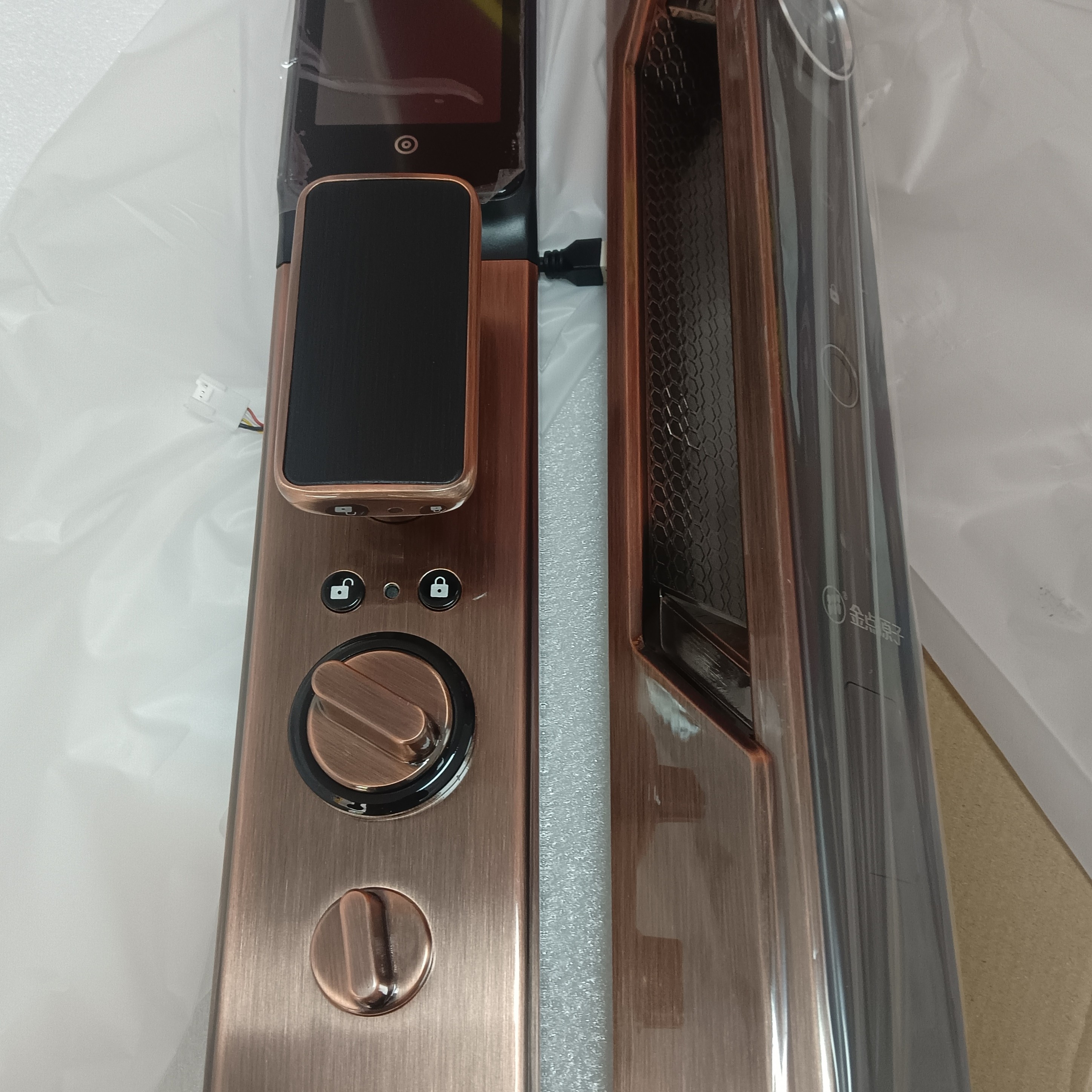 CD02智能指纹锁，远程开门