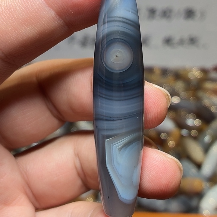 玛瑙/玉髓裸珠_HEIMORI 天然天珠