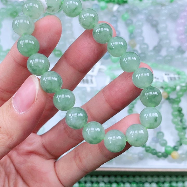 未镶嵌手链翡翠翡翠