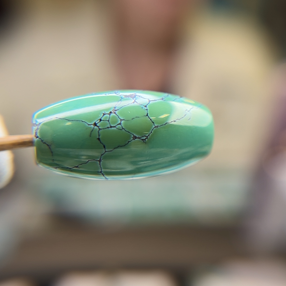 绿松石未镶嵌珠宝奇石12.7直径