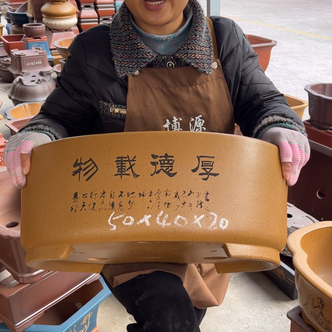 紫砂花盆盆景艺术