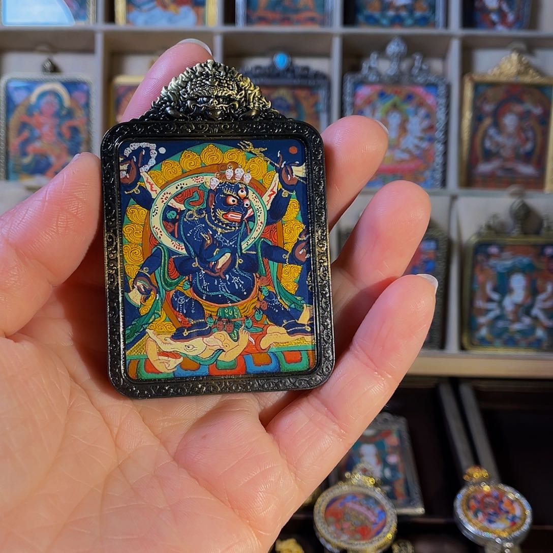 卷轴画清库存大黑天藏卡