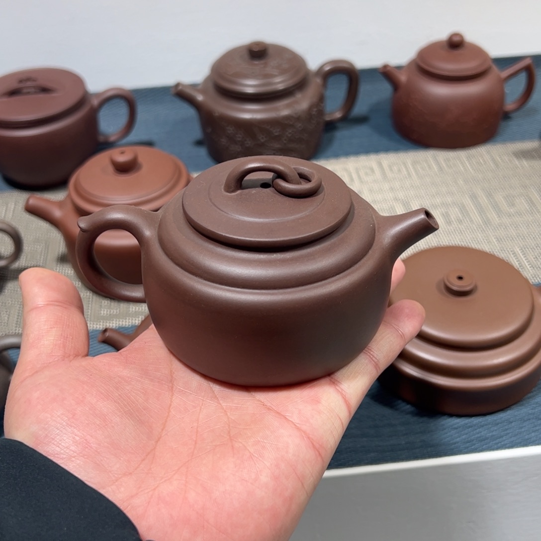 紫砂茶壶健健康康