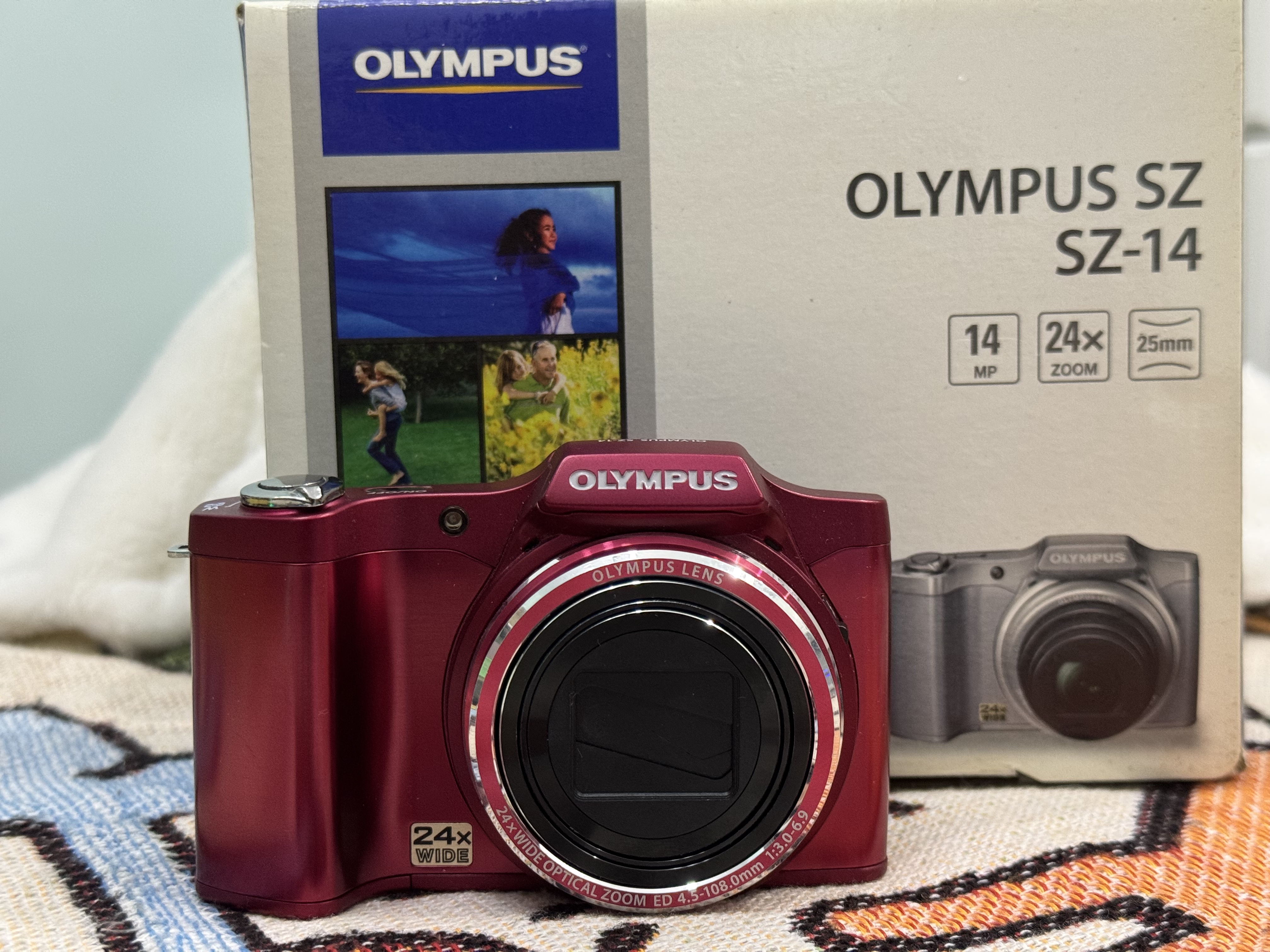 95新 Olympus/奥林巴斯 爆款原盒奥林巴斯SZ14出片神器 中文菜单