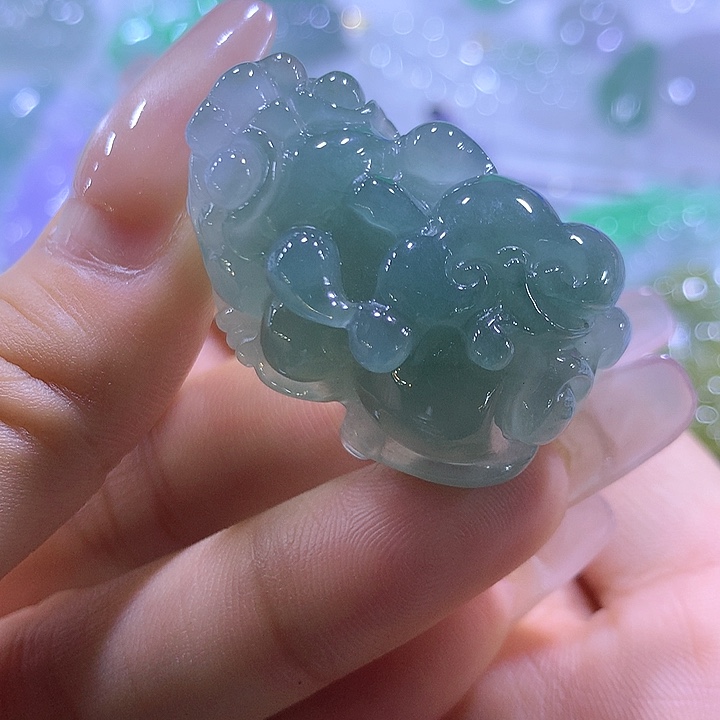 翡翠未镶嵌颈饰天然翡翠A货吊坠