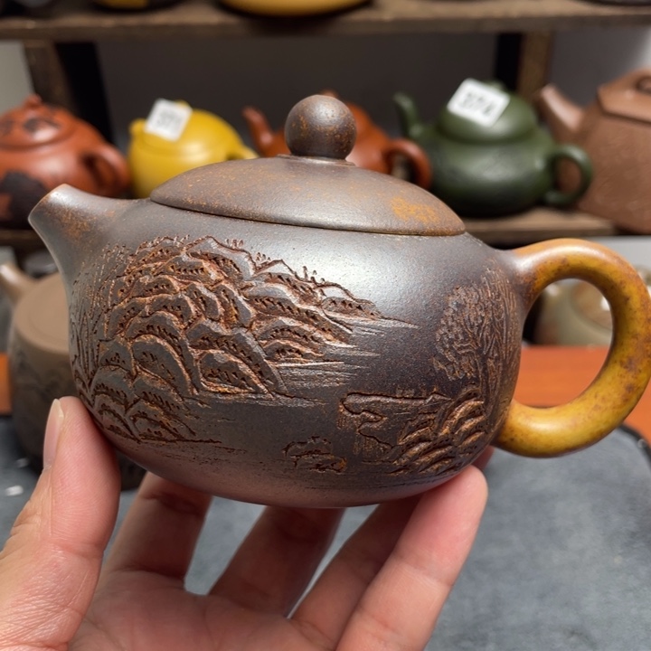 茶壶紫砂紫砂微瑕