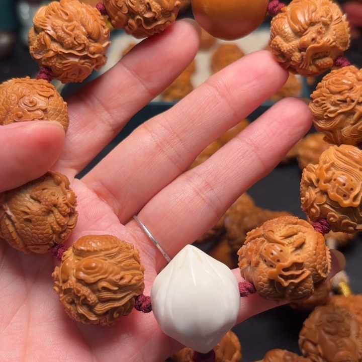 青***义手串/手链橄榄核手串