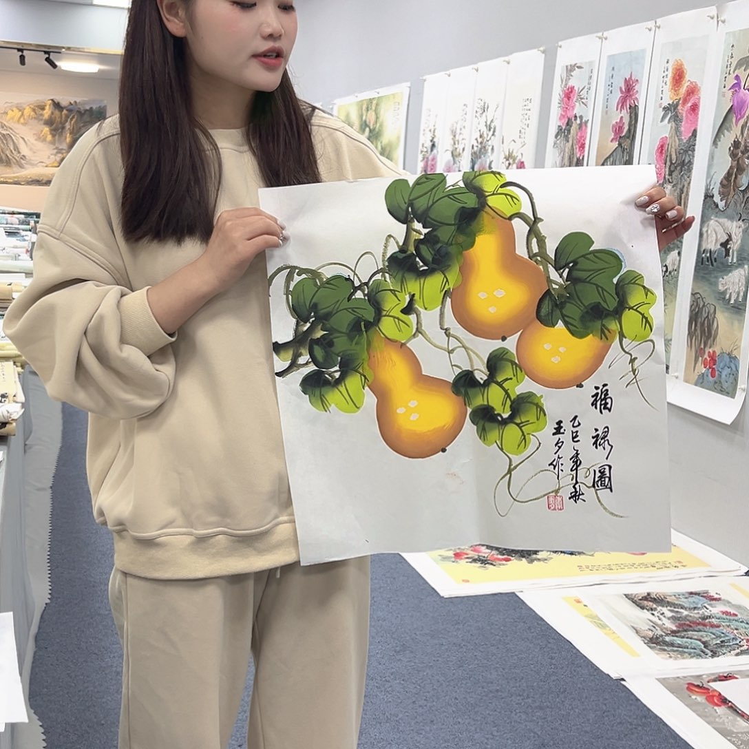 国画纯手绘字画作品