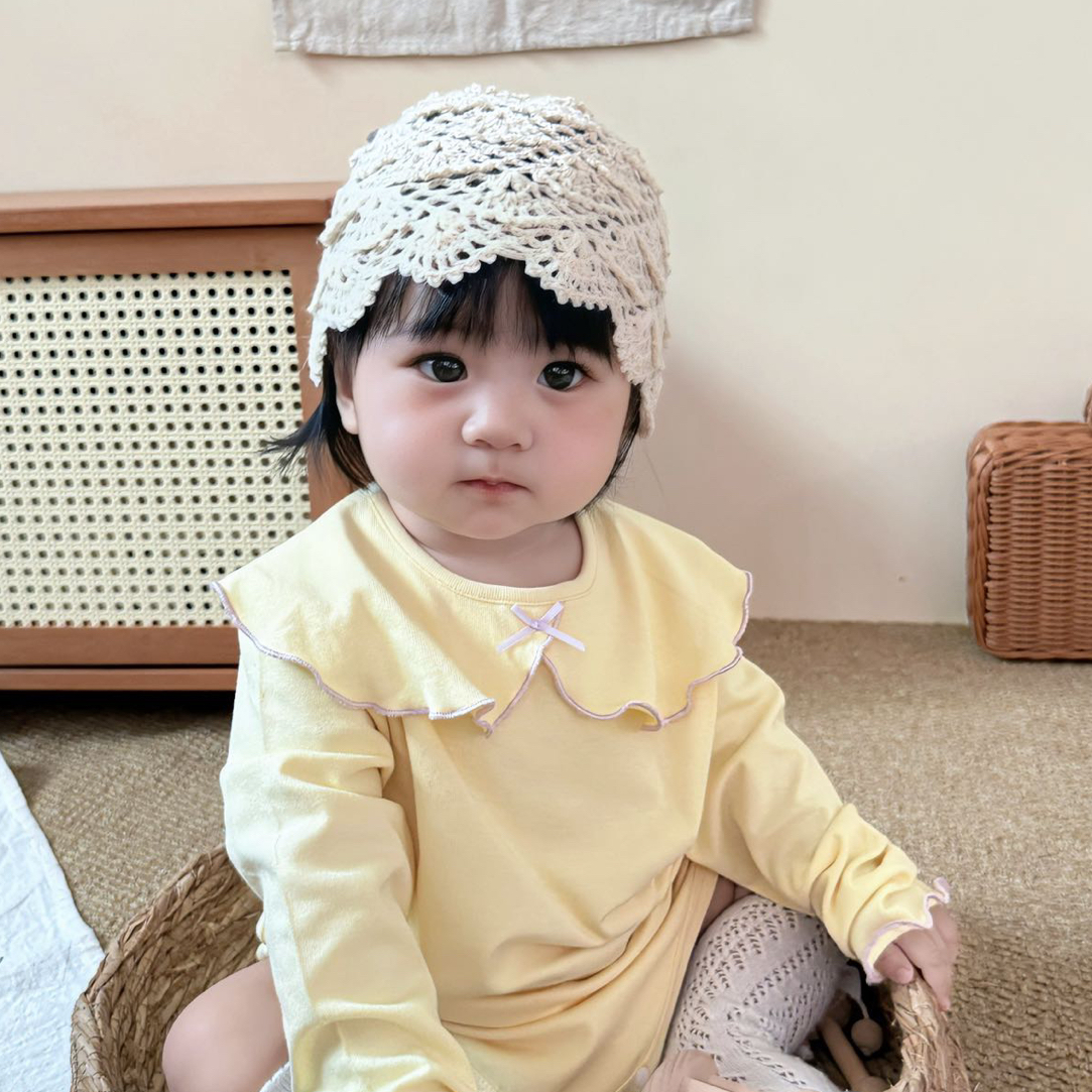 奶皮子翻领长袖包屁