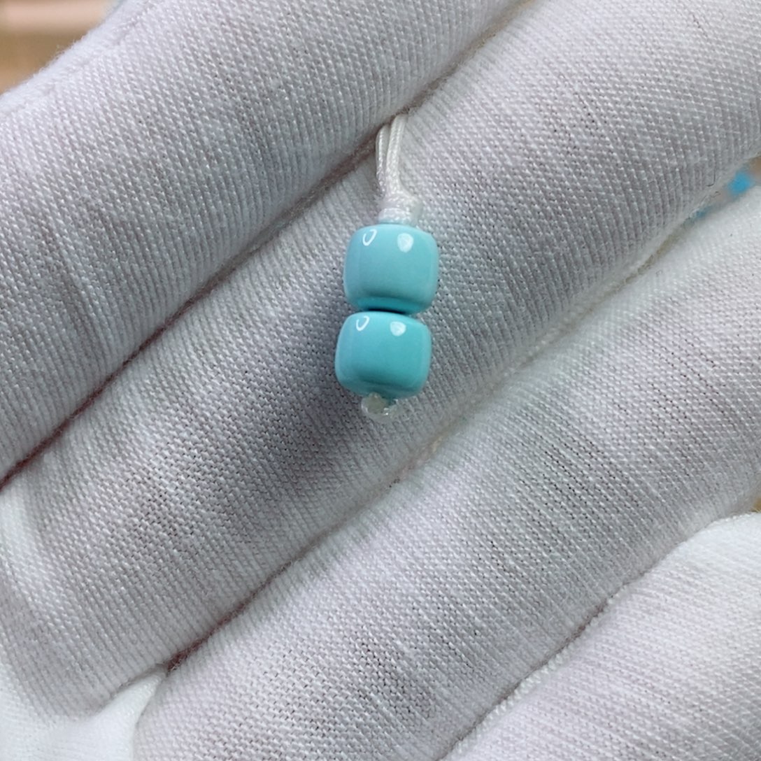 绿松石未镶嵌珠宝奇石6mm