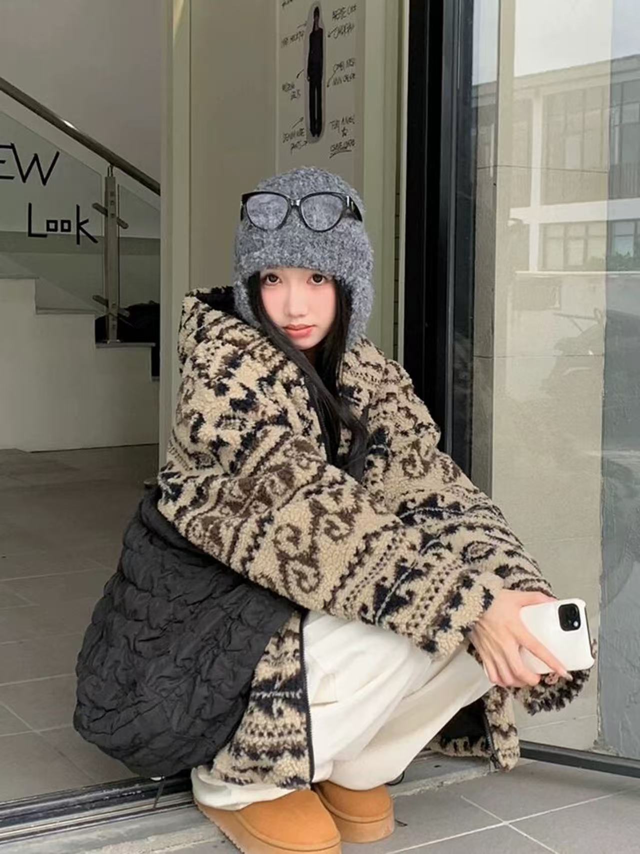 【G576-G580】【APM】韩国风衣皮衣