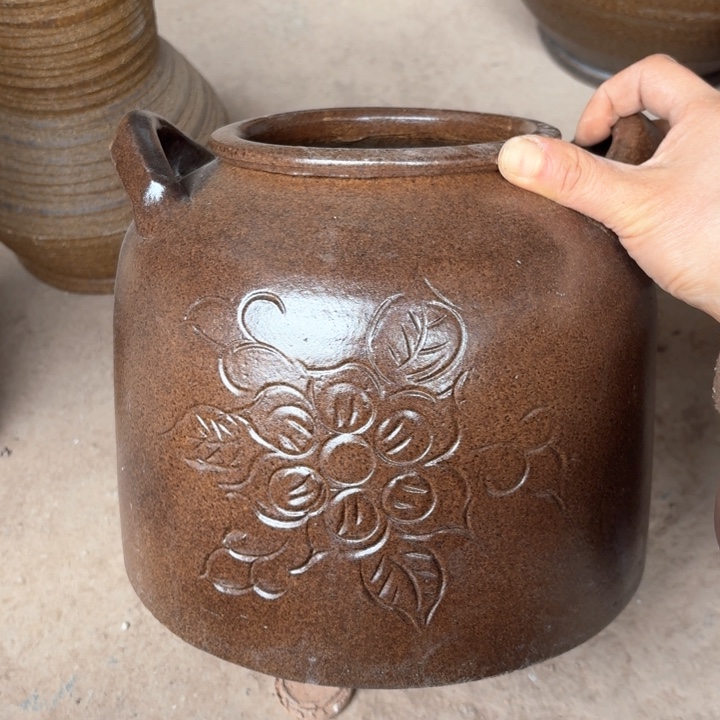 紫砂花盆口径13/18有孔