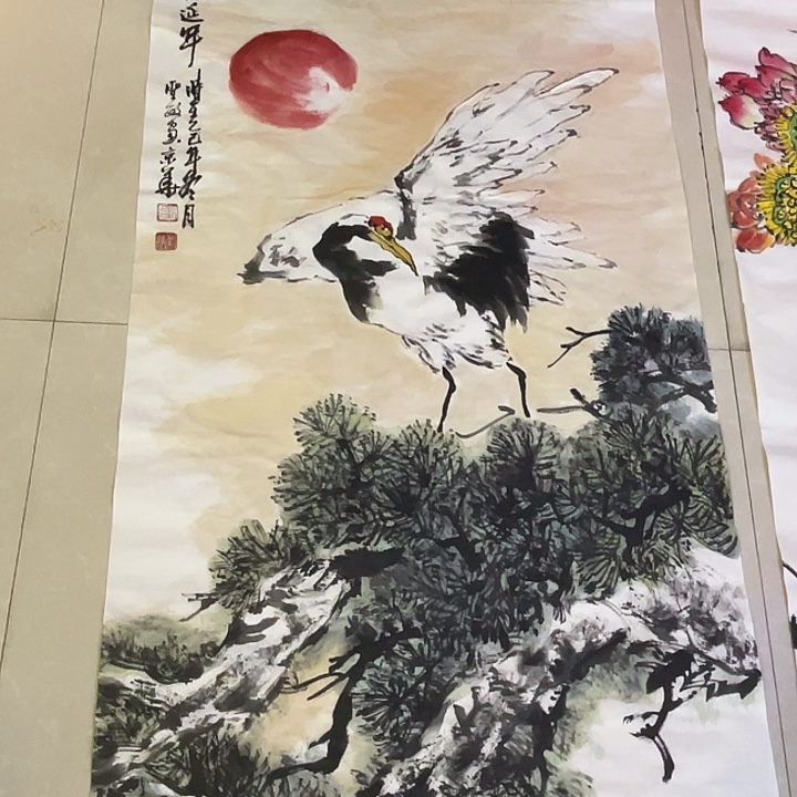 国画张圣敏先生纯手绘作品