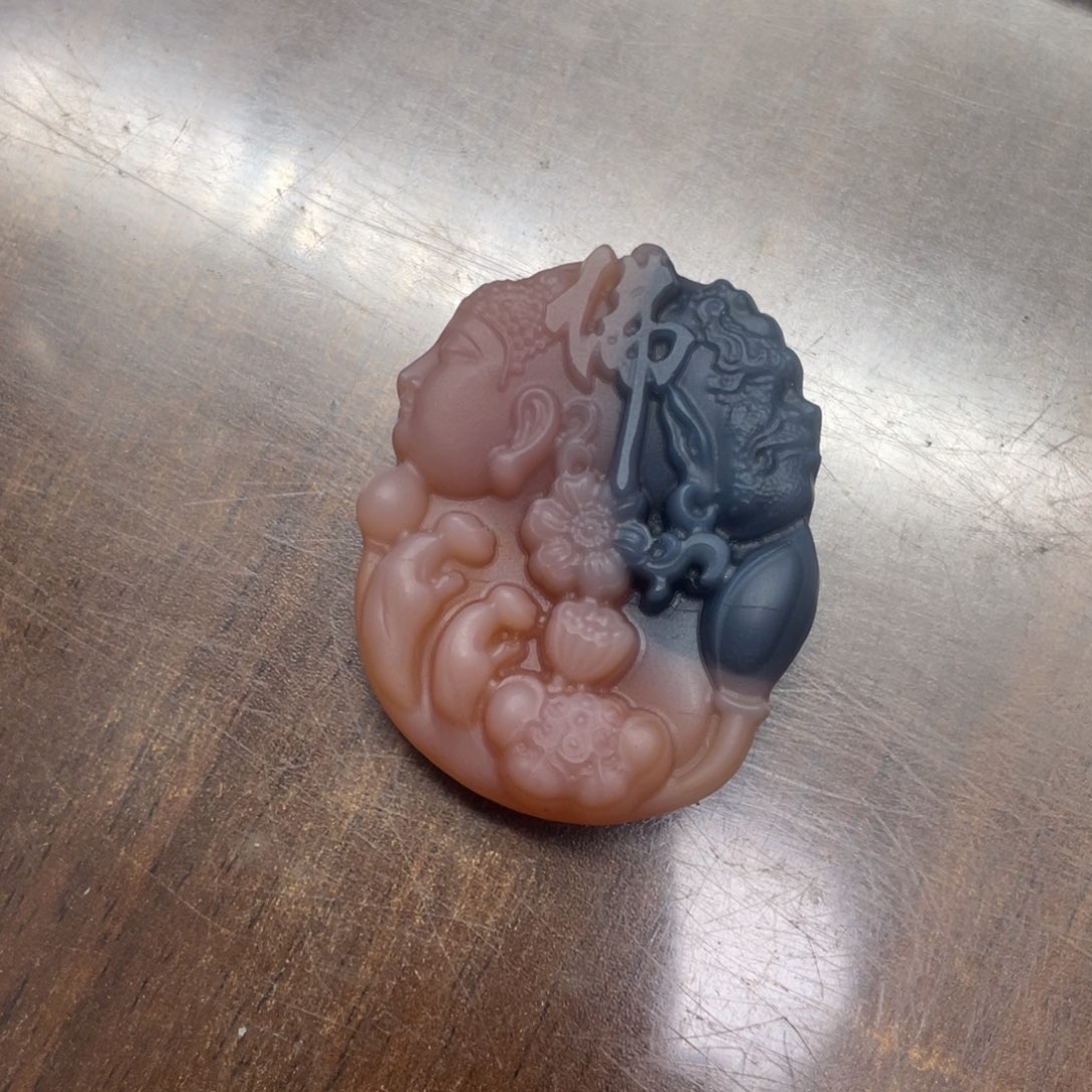 皇***岸玛瑙/玉髓未镶嵌颈饰