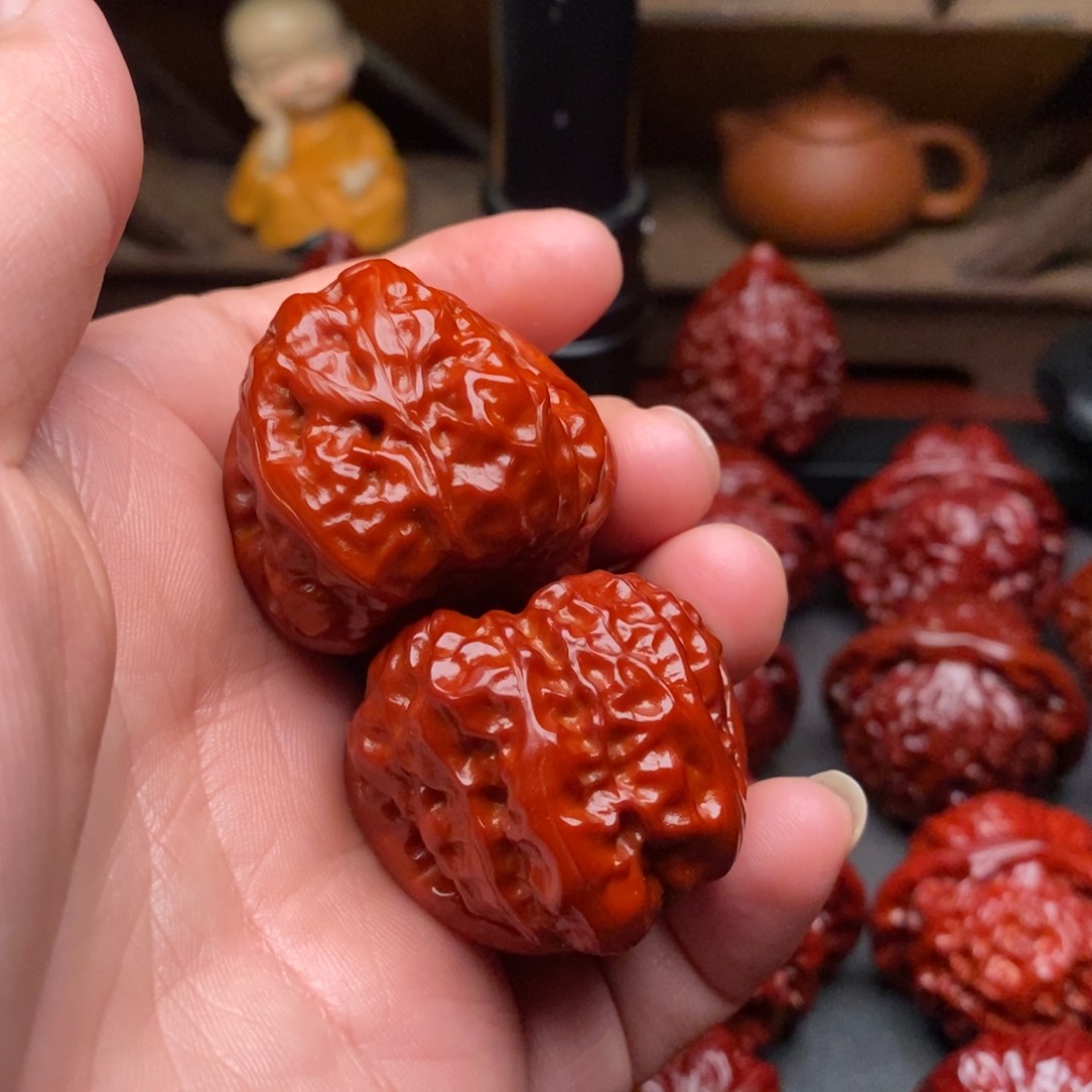 吊坠文玩核桃35蛤蟆头