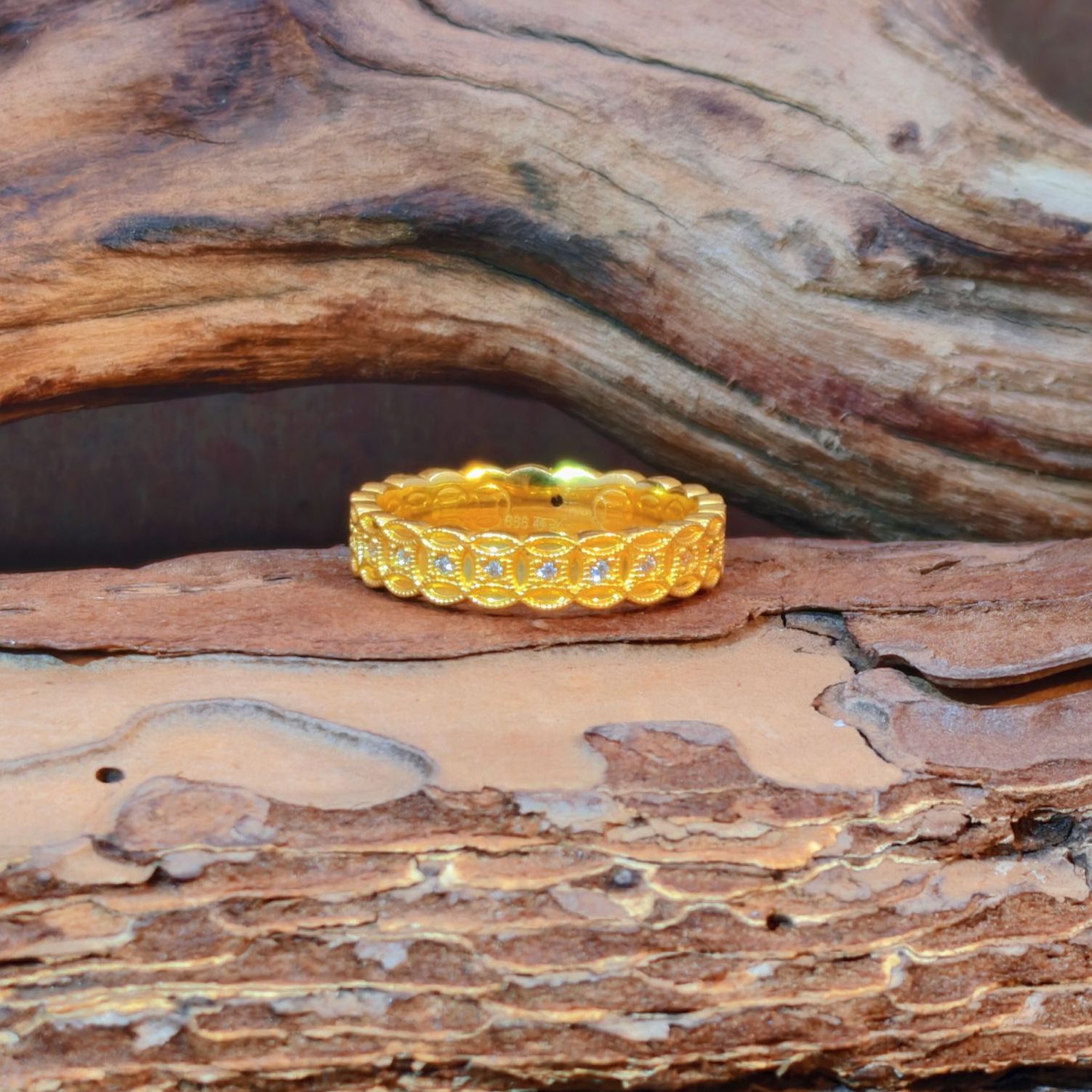 【琪琪专享】足金999 钱多多戒指 6D工艺 年终狂欢季