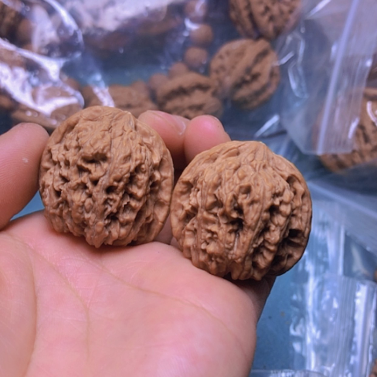 【闪购商品】核桃手串/手链33千佛山修尖