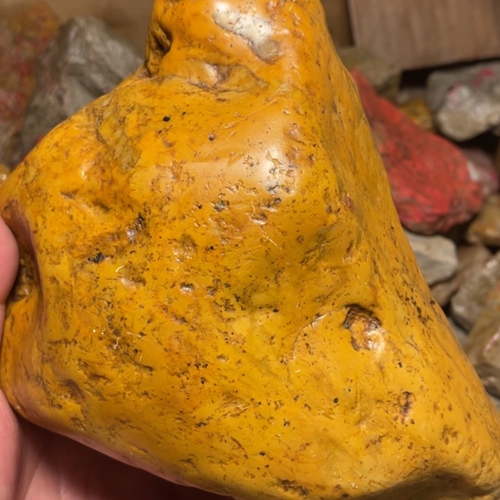 田黄石乐**中2705克昌化田黄石