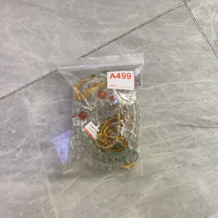 非金属树脂手链 手工串珠A499