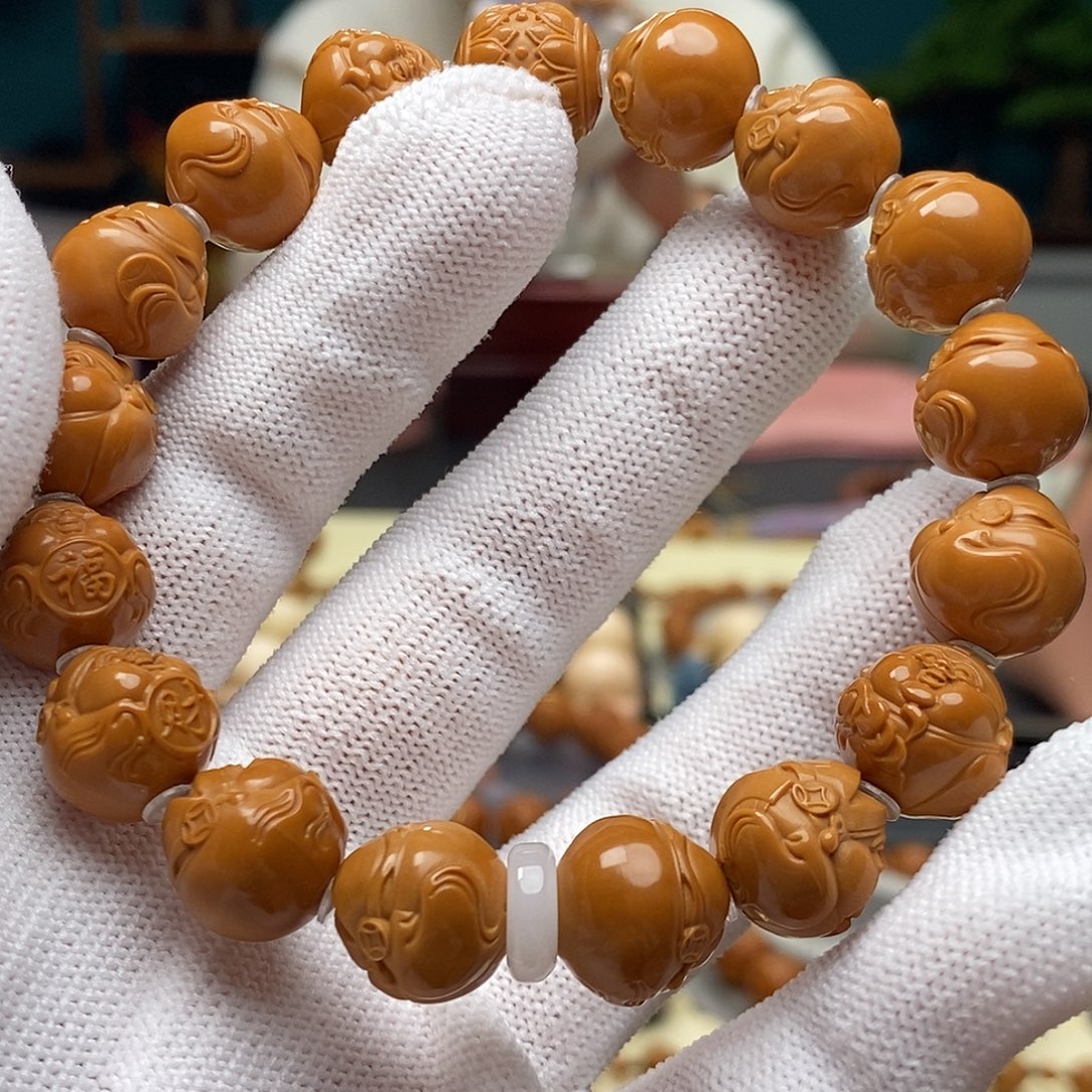 手串/手链核桃1.3可爱财神