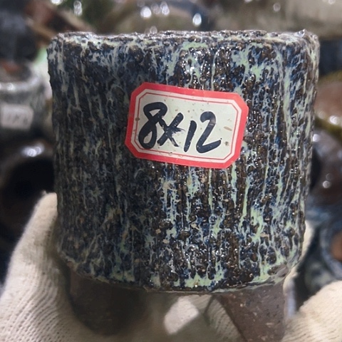 红陶粗陶花盆手工