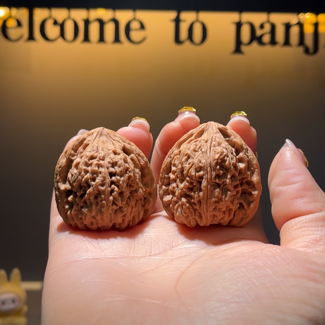 清***酒文玩核桃吊坠南将