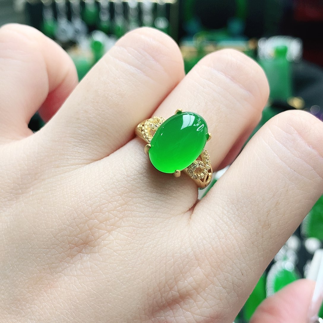 玛瑙/玉髓未镶嵌戒指