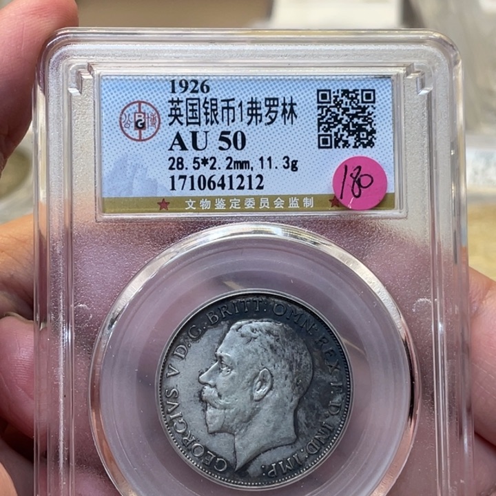 银古钱币一枚图片品相