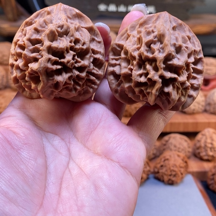 吊坠文玩核桃48帝王