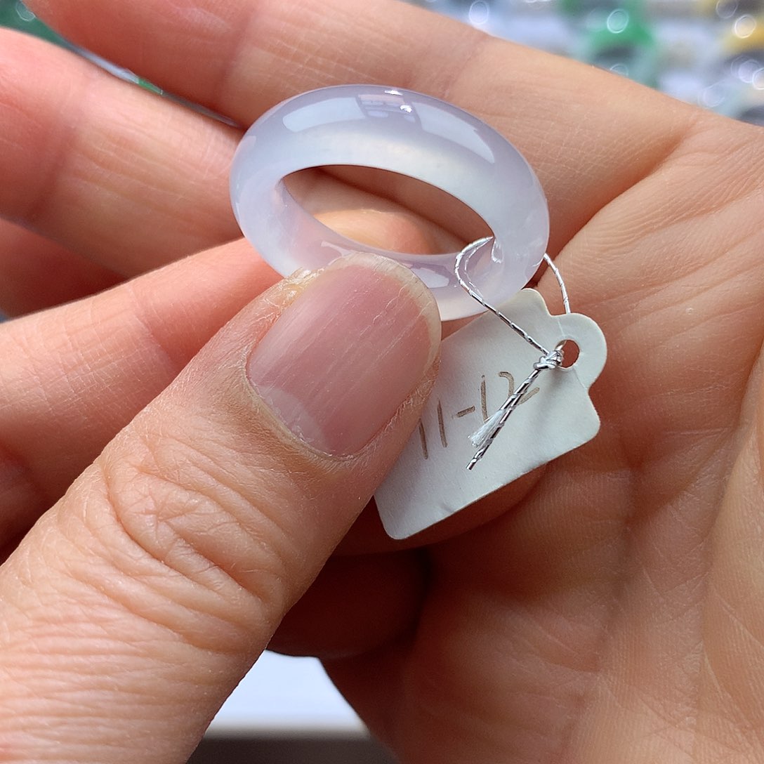 翡翠戒指未镶嵌犯*上11-12号