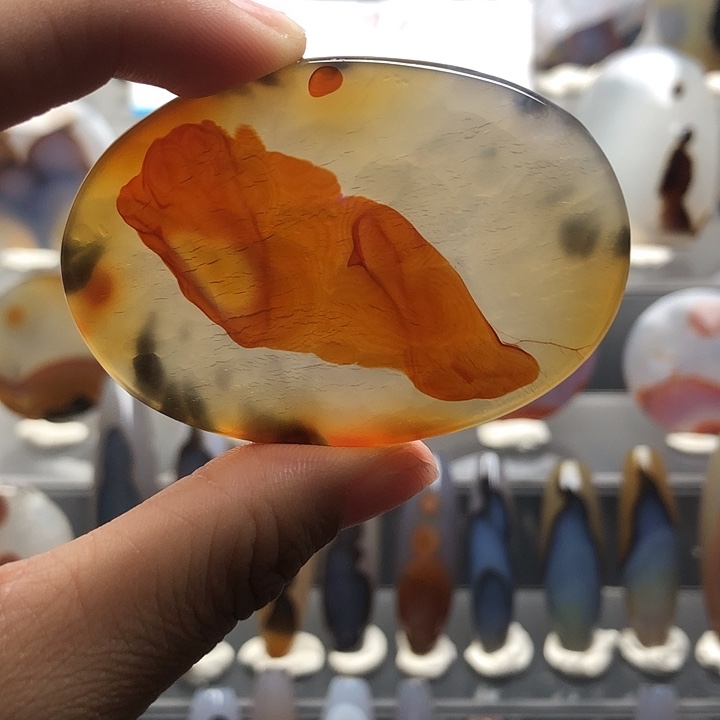 玛瑙/玉髓未镶嵌珠宝半成品31